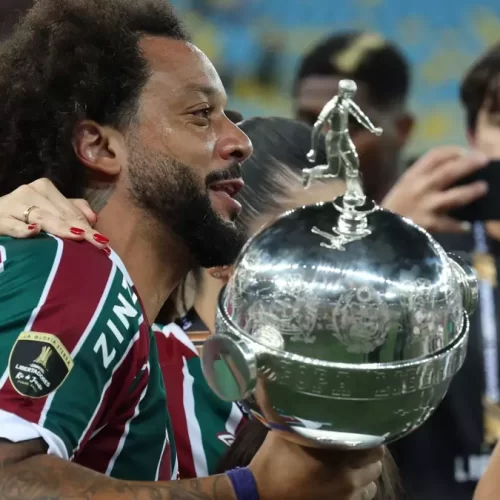 Depois de um momento desafiador em 2023, Marcelo se torna o principal goleador do Fluminense na Libertadores