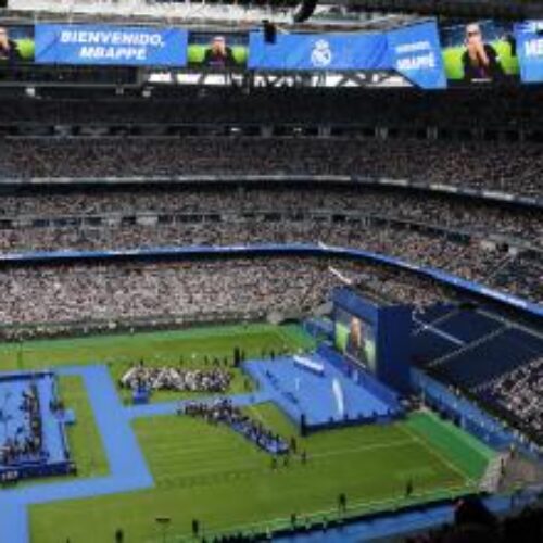 Endrick tem sua apresentação no Real Madrid diante do estádio Santiago Bernabéu lotado ‘Não esperava’