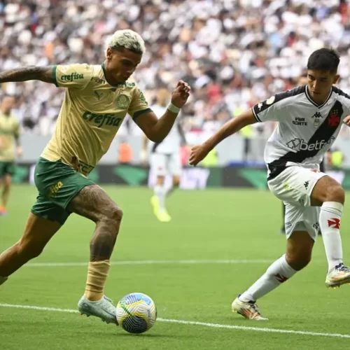 Vasco e Palmeiras estabeleceram um novo recorde de público no futebol brasileiro em 2024