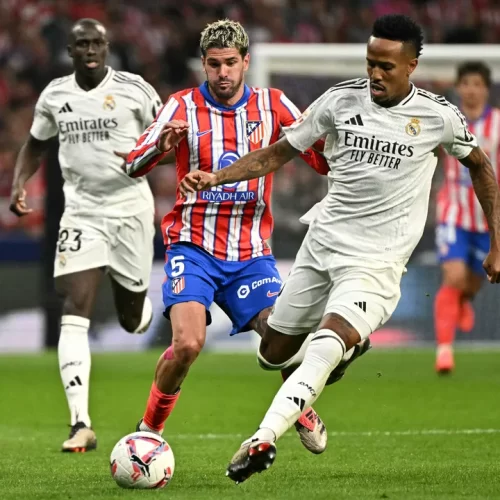 Atlético de Madrid x Real Madrid: confusão de torcedores interrompe clássico