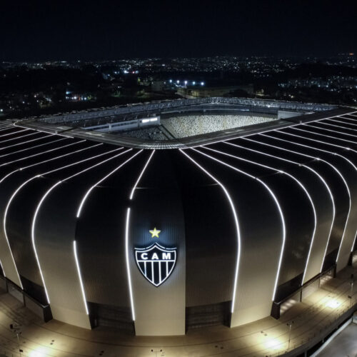 Arena MRV, foi selecionada como o ‘Estádio do Ano’ em competição