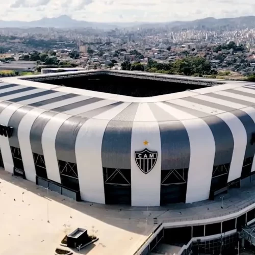 Estádio do Atlético, a Arena MRV está concorrendo a um prêmio internacional