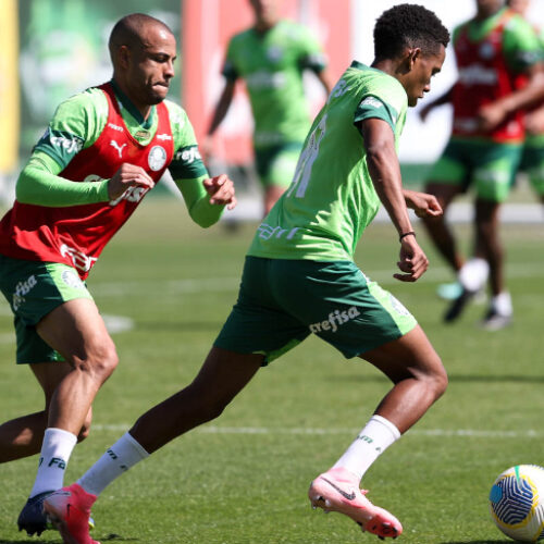 Jogando contra o Vitória? Palmeiras atualiza situações de Estêvão e Mayke