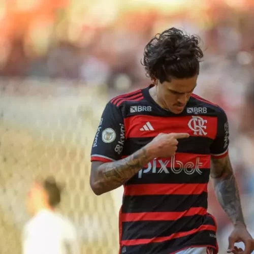 Pedro, jogador do Flamengo, se manifesta sobre a notícia de ser o principal artilheiro do mundo em 2024