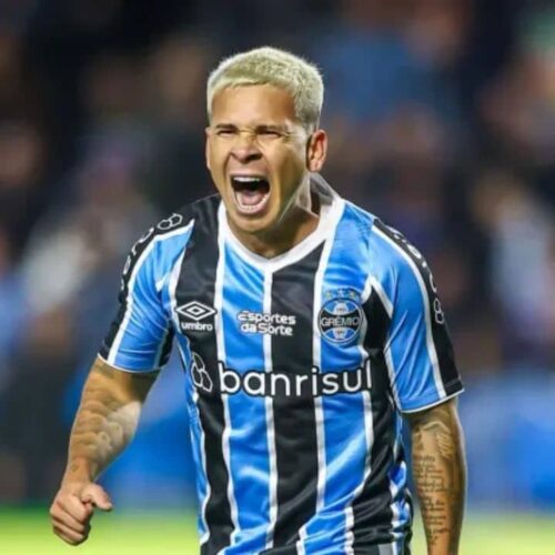 Sem acordo com o Grêmio, Santos aguarda Soteldo para retorno ao elenco