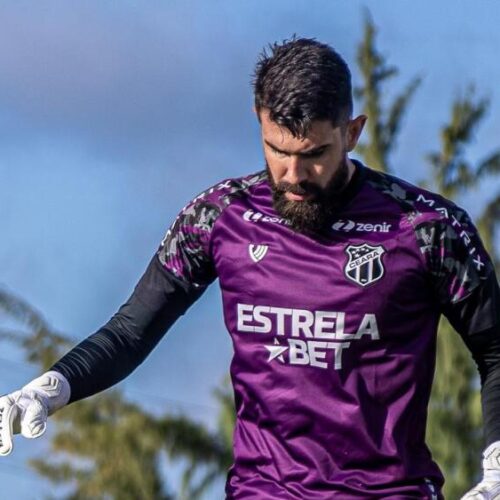 Goleiro do Ceará, sofre lesão e pode ficar de fora da temporada